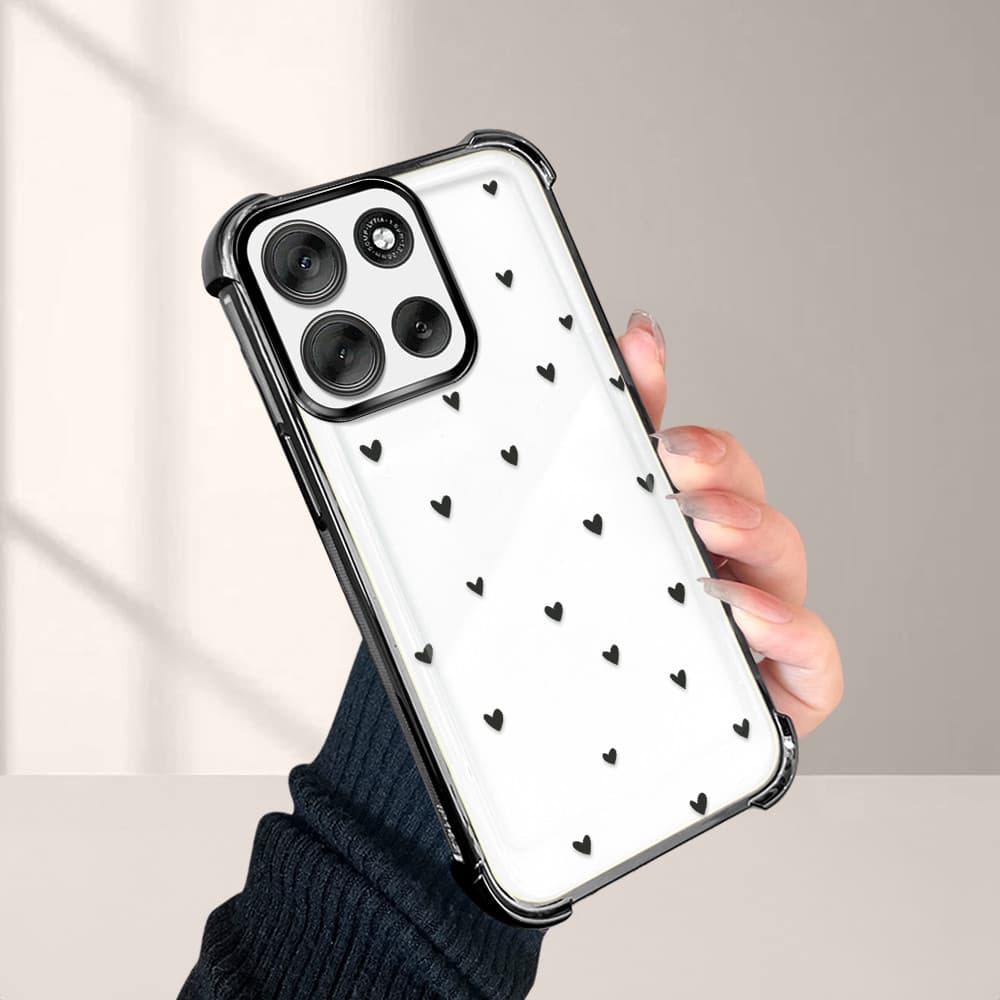 Capa Para Motorola Moto G56 5G Capinha De Celular Macia Case Transparente Anti Choque TPU Normal Caso 0476 FS