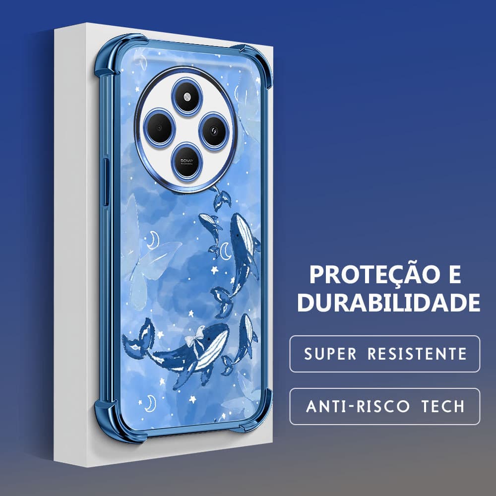 Capinha Para Xiaomi Redmi 14C A4 4G 5G Capa De Celular Anti Impacto De Case FS1236