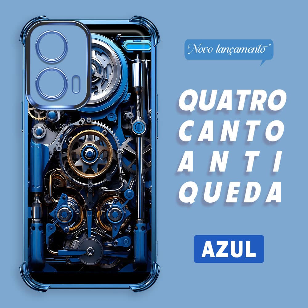 Capinha Para Motorola Moto G35 5G Capa De Celular Anti Impacto De Case FS1474