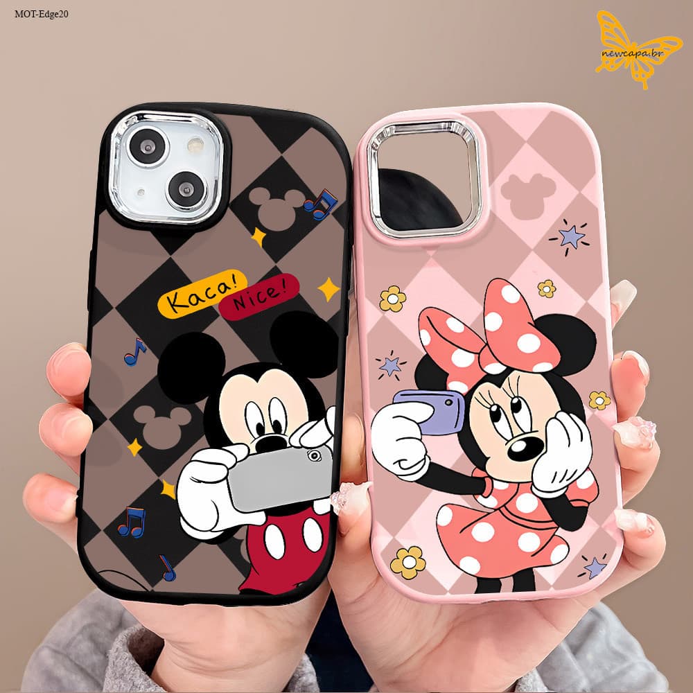 Capinha Para Motorola Moto Edge 70 20 30 40 50 60 Fusion Plus Neo 5G Capa De Celular Macia Luxo Case PDD 1509