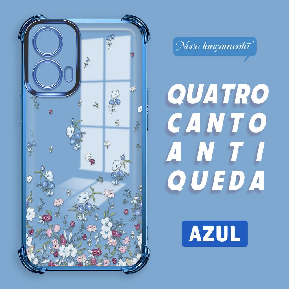 Capinha Para Motorola Moto G24 Capa De Celular Anti Impacto De Case FS1012