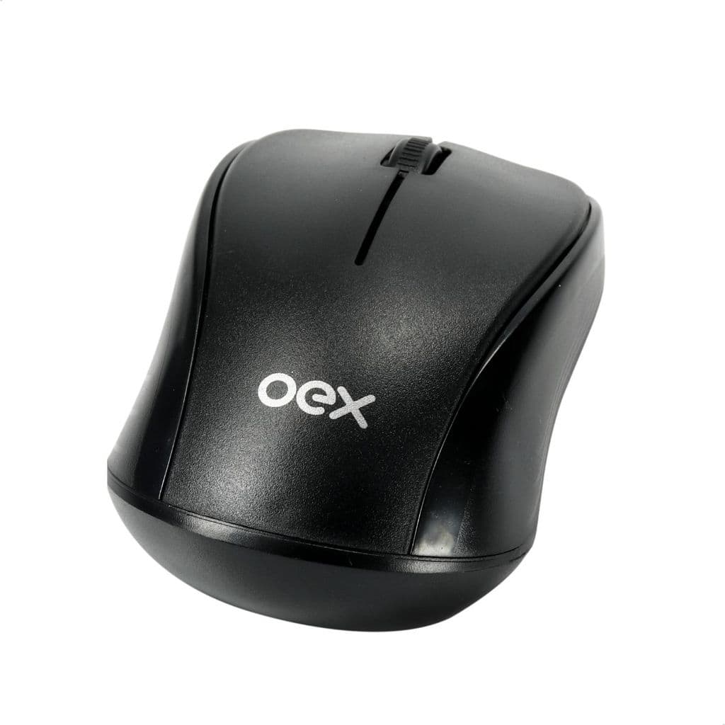 Mouse Sem Fio Wireless Oex Standard Ms412 Usb 1200 Dpi 3 Botões Para Pc E Notebook Original