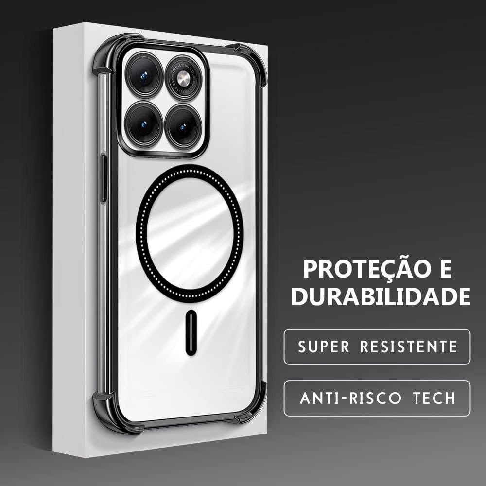 Capinha Anti-Queda Transparente Para Motorola Moto Edge 70 Fusion Plus 5G Capa Celular Macia Design Minimalista FS0842