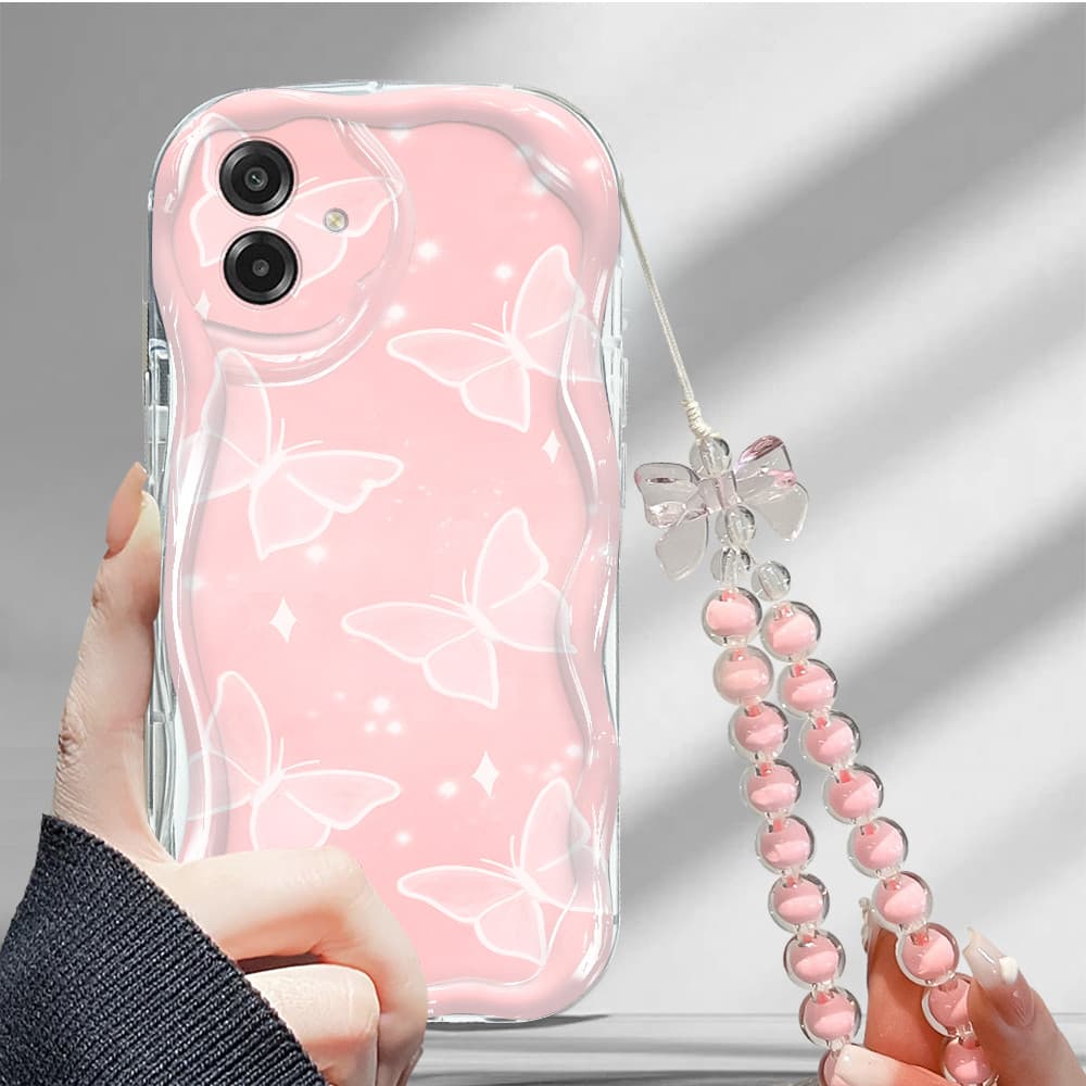 Capa de Celular Com Cordão Para Samsung Galaxy A07 4G Capinha Macia Case BB 0113