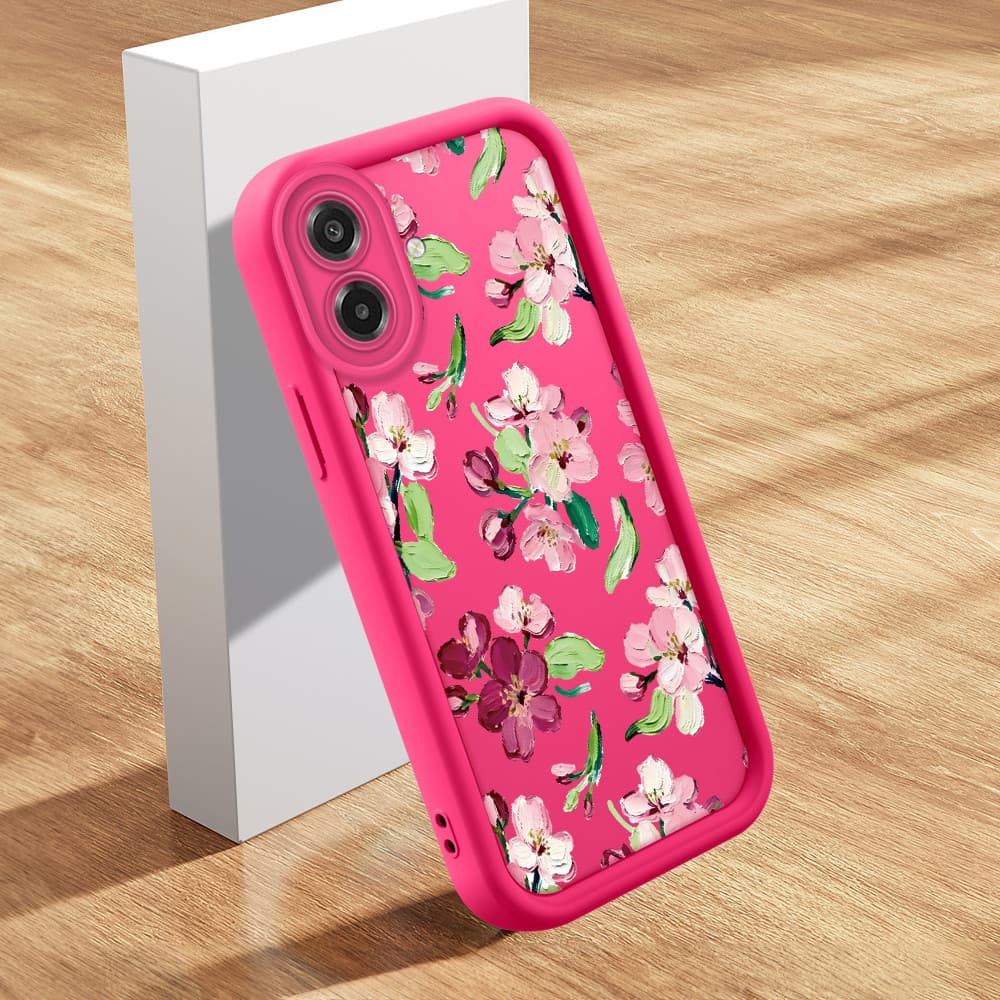 Capinha De Celular Silicone Macio Rosa Verde Anti Choque Para Samsung Galaxy A07 4G 5G Capa Protetora Criativa 2115 TY