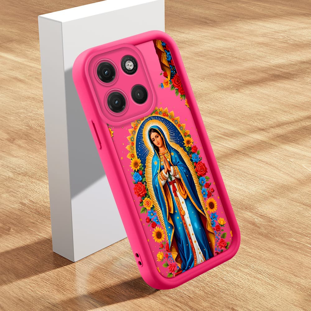 Capa De Celular Anti Choque Para Motorola Moto G17 Capinha Macia Silicone Jesus TY 2354