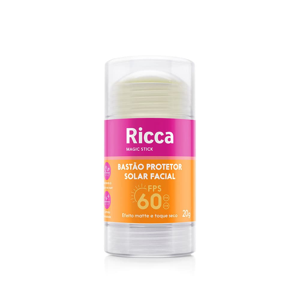 Bastão Facial Protetor Solar FPS60 Ricca