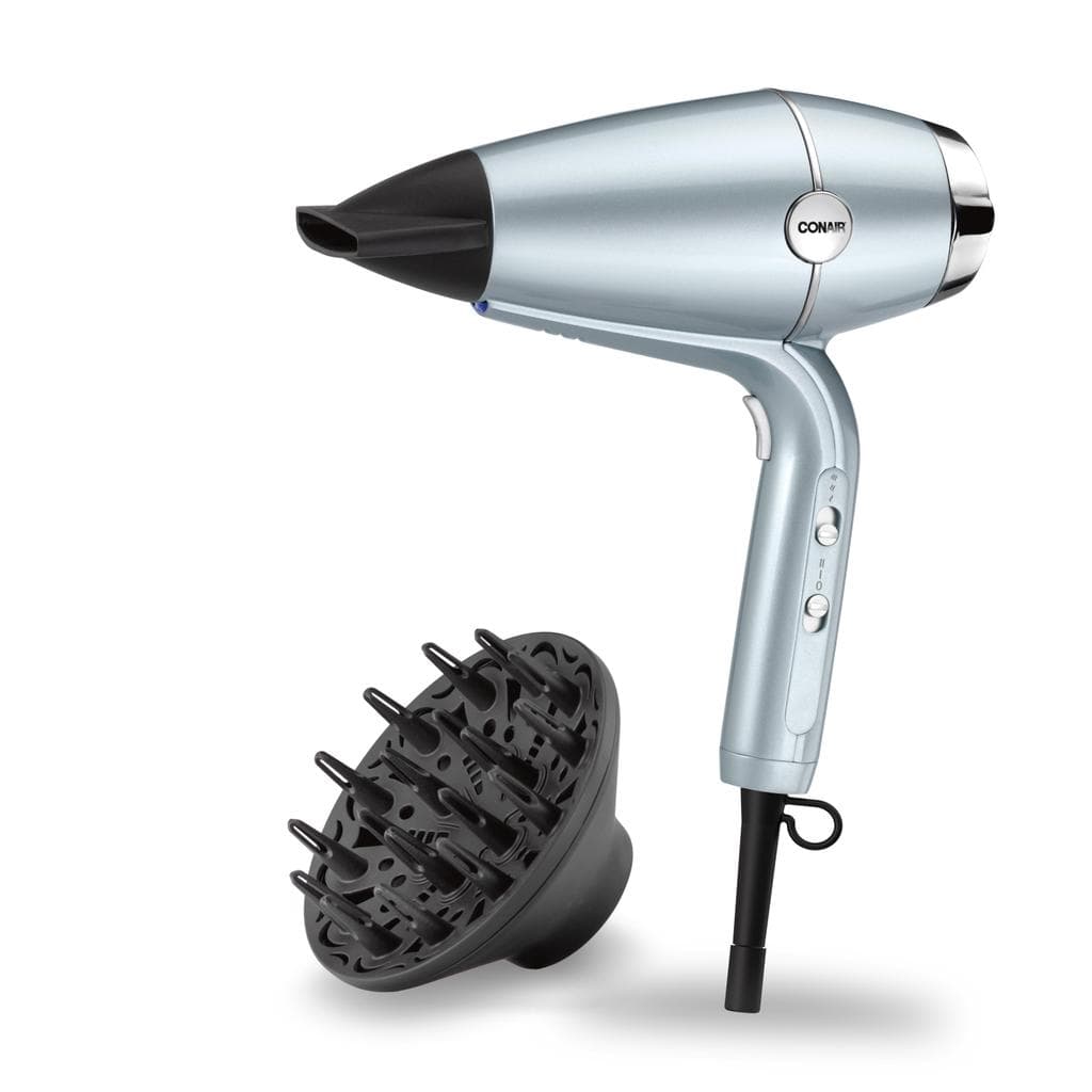 Secador de Cabelo Conair Hydro Fusion 1875W Difusor Sem Frizz Brilho Profissional 127v