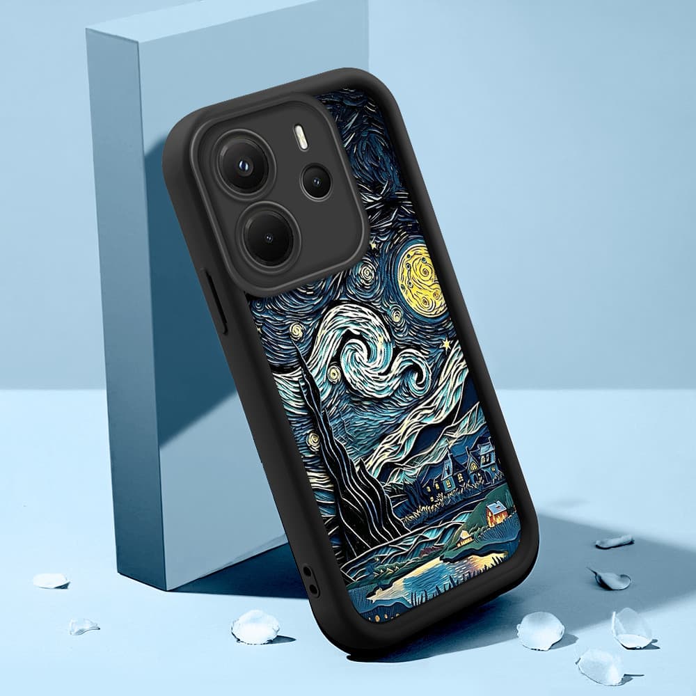 Capinha Macia Para Xiaomi Redmi Note 14 4G Capa De Celular Protetora Silicone Preta Case BTY 8279