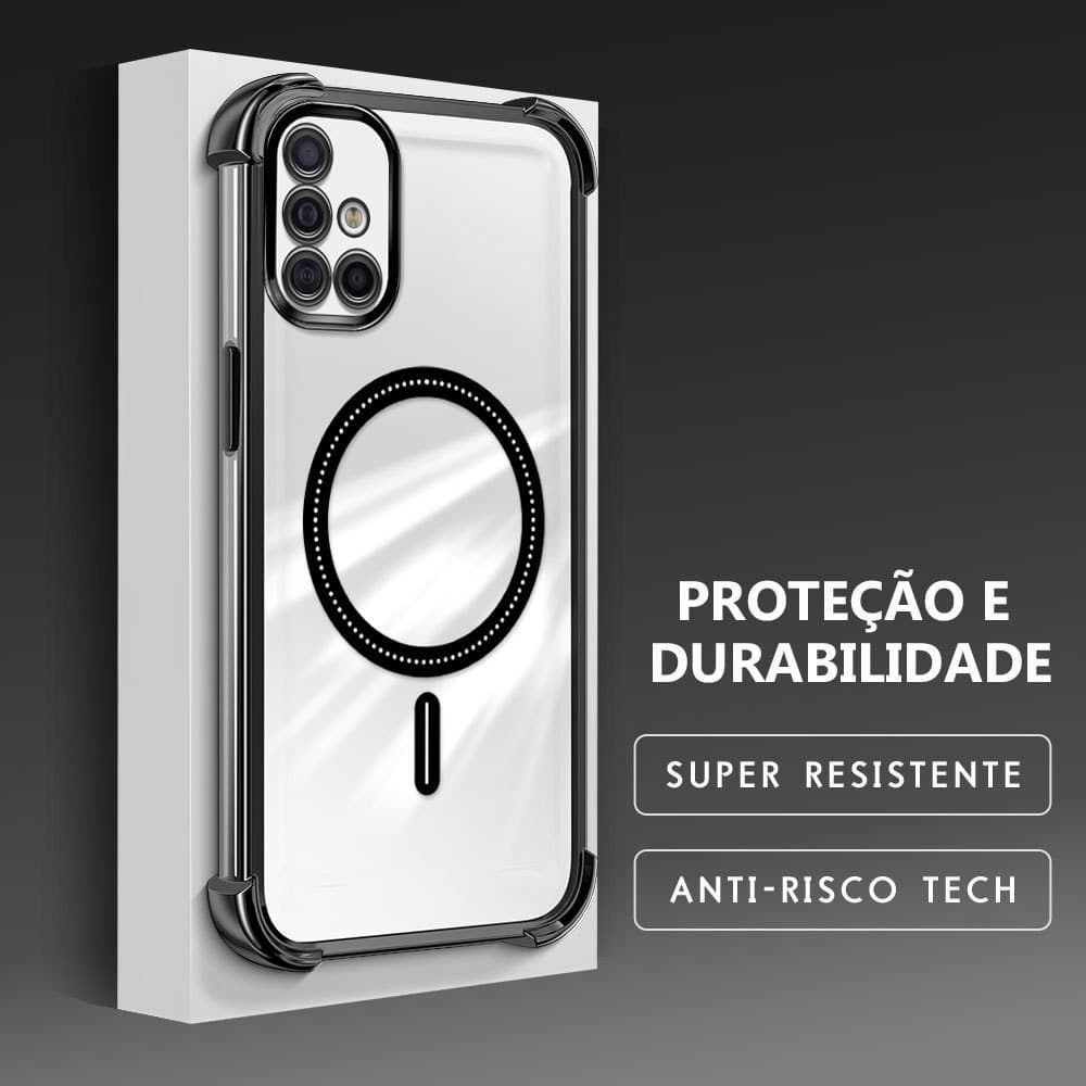 Capinha Anti-Queda Transparente Para Samsung Galaxy A51 Capa De Celular Macia Design Minimalista FS0842