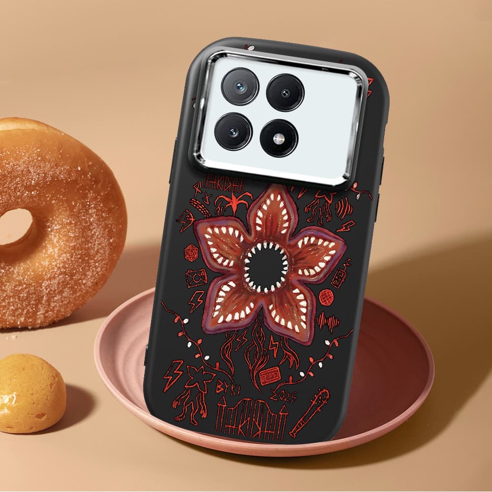 Capinha Para Xiaomi Poco X6 Pro 5G Capa De Celular Open Lens Silicone Traseira Case 1712 PD