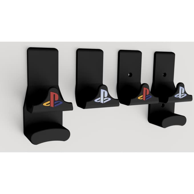 Suporte de Parede Controle e Headset Compatível PS5 Organizador Gamer Setup Fone Videogame