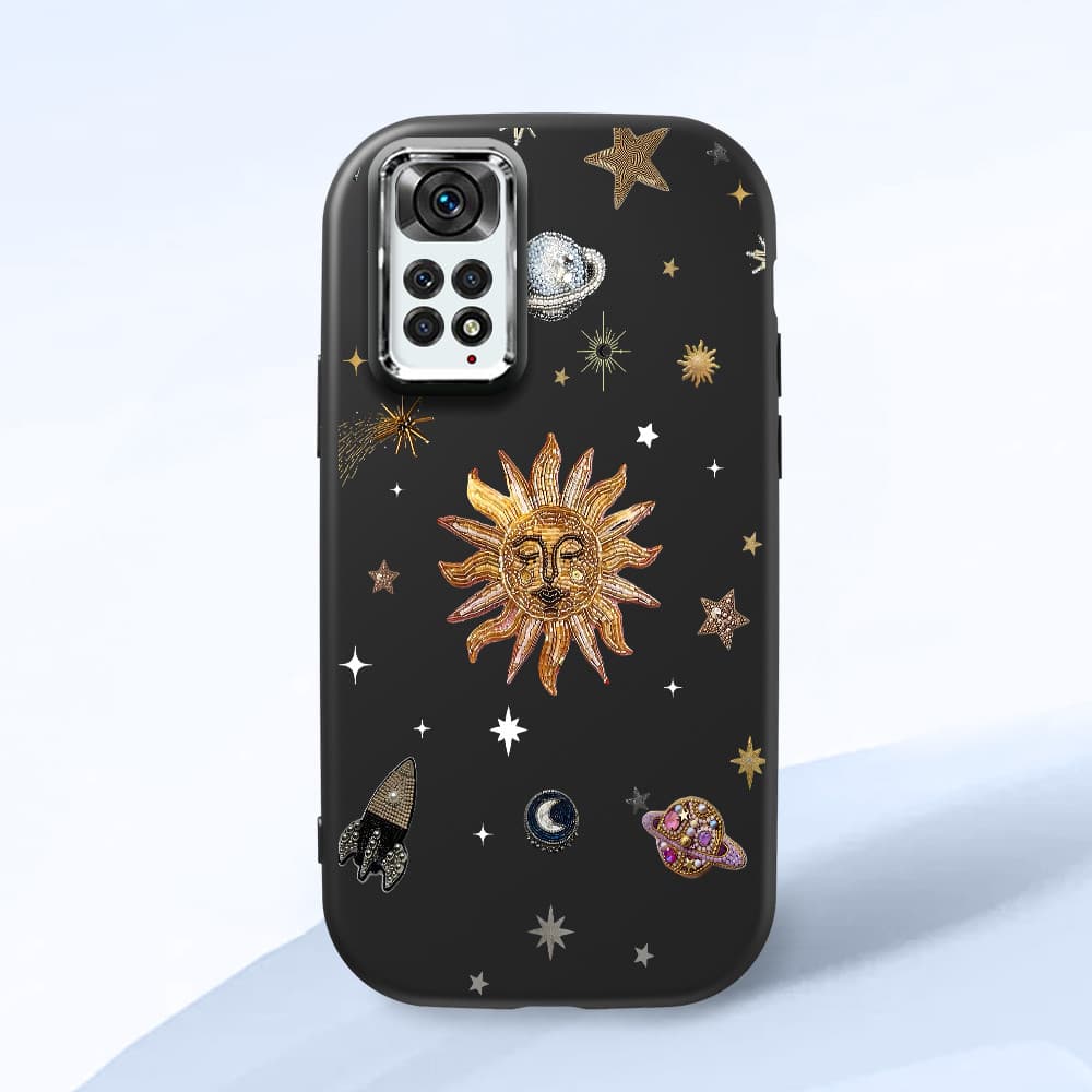 Capinha Para Xiaomi Redmi Note 11 11S Capa De Celular Open Lens Silicone Traseira Case 1672 PD