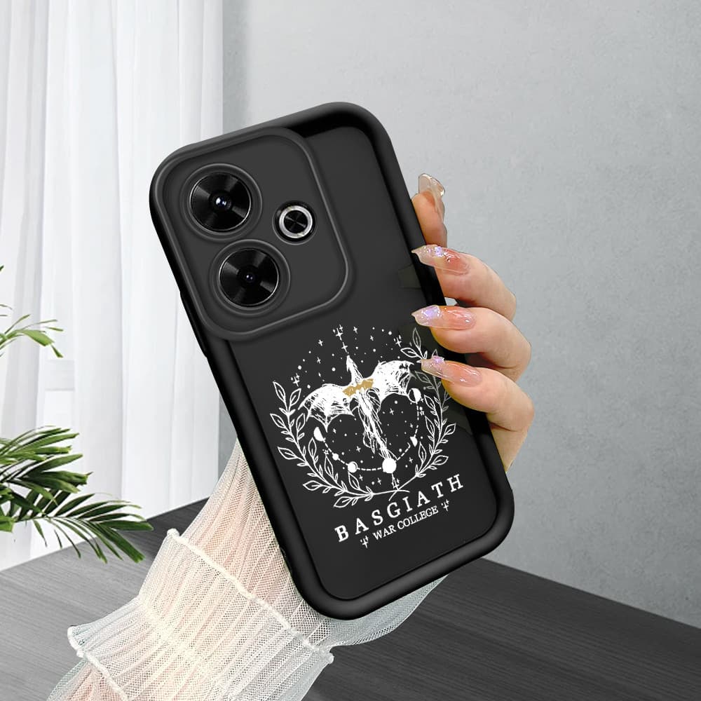 Capinha Macia Silicone Protetora Preta Case Para Xiaomi Redmi 13 Poco M6 4G 5G Capa De Celular BTY 7811