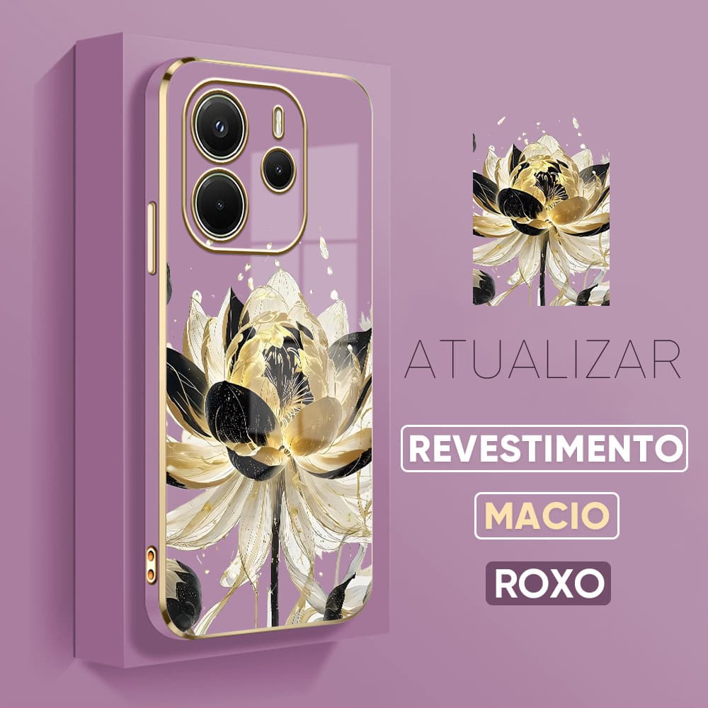 Capa Para Xiaomi Redmi Note 14 4G Capinha De Celular Silicone 1949 DD