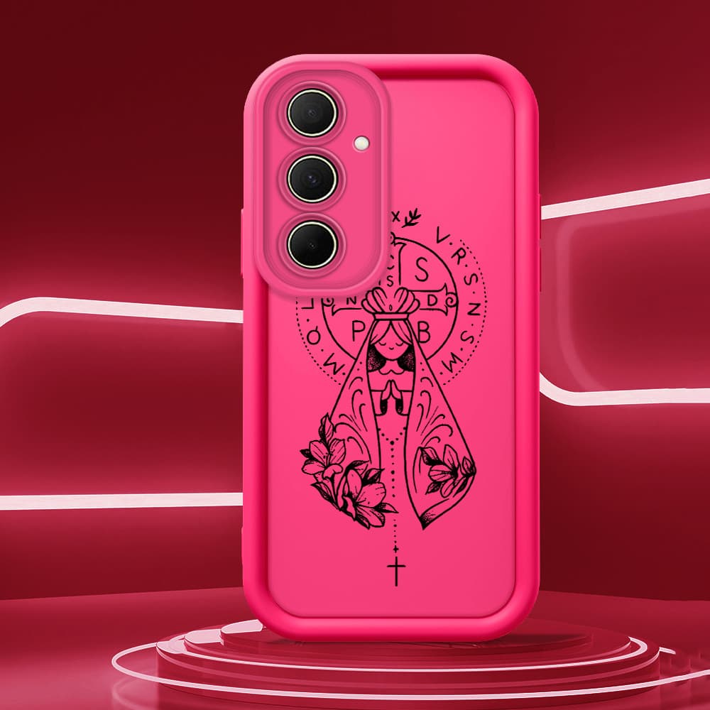 Capa De Celular Anti Choque Para Samsung Galaxy A35 5G Capinha Macia Silicone  Jesus TY 2296