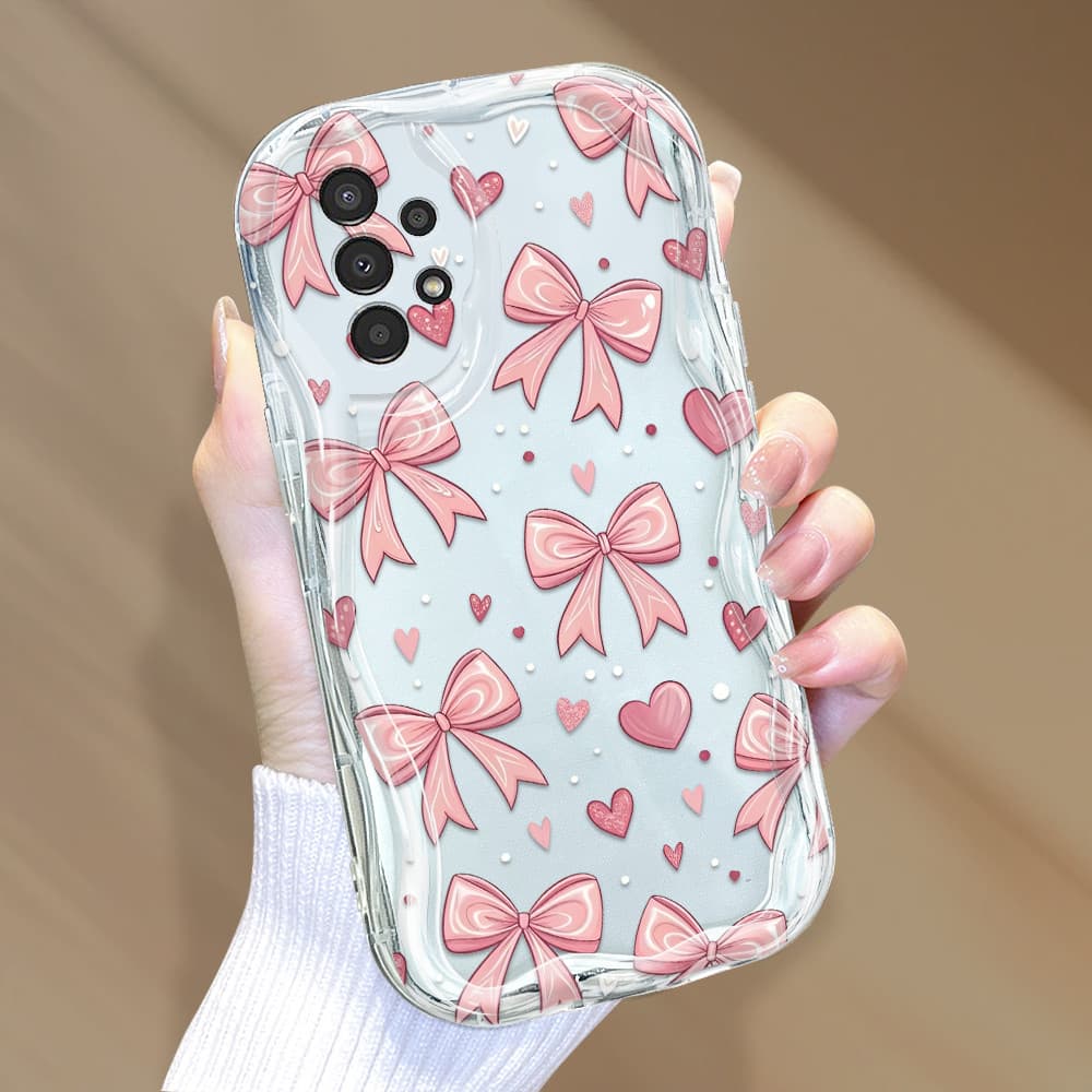 Capa Para Samsung Galaxy A13 4G Capinha De Silicone Macia Protetora Celular Com Textura Ondulada 3375 Case NYW
