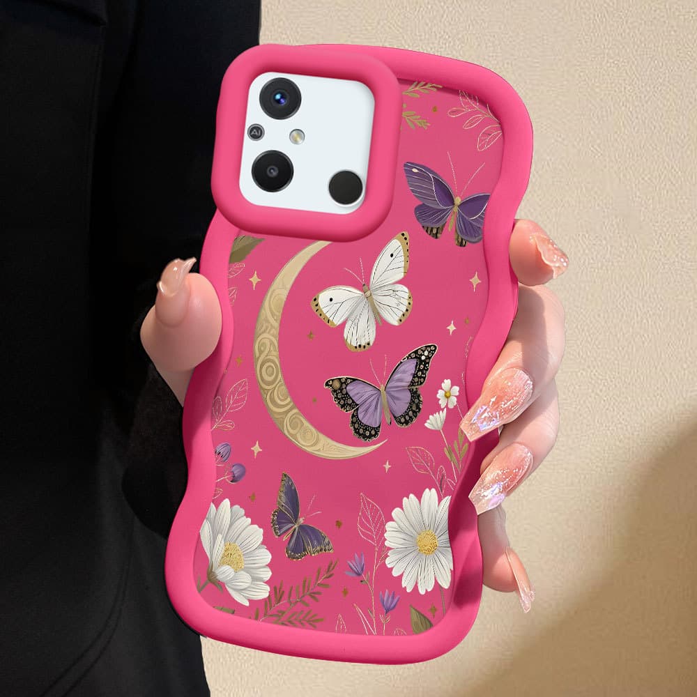 Capa Para Xiaomi Redmi 12C 11A Capinha Silicone Macia Celular De Protetora Telefone Case 0168 MKL