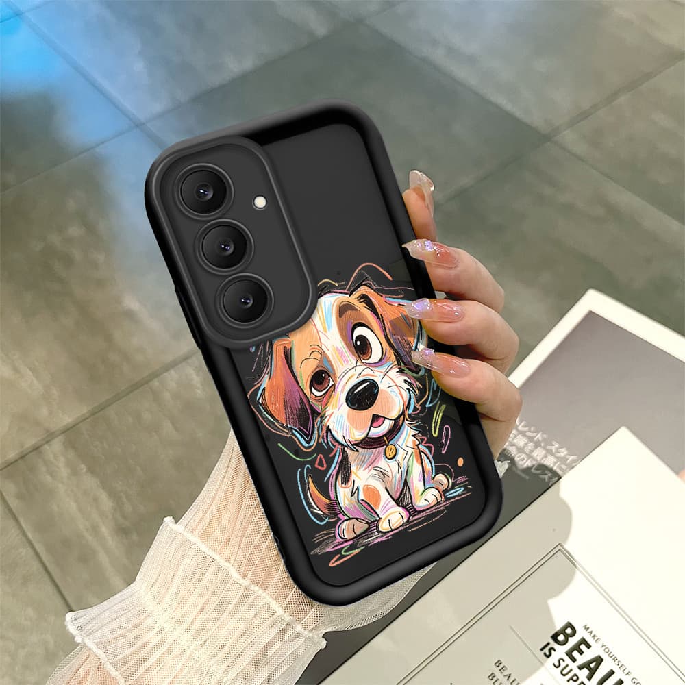 Capinha De Celular Silicone Macio Para Samsung Galaxy S25 FE 5G Capa Protetora Preto Case 5669 TYB