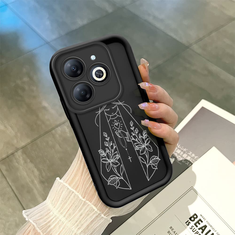 Capinha Para Infinix Smart 8 Pro HD Plus Hot 40i Tecno Spark 20 20C Pop 8 Go 2024 Capa De Celular Silicone Case BTY 8383