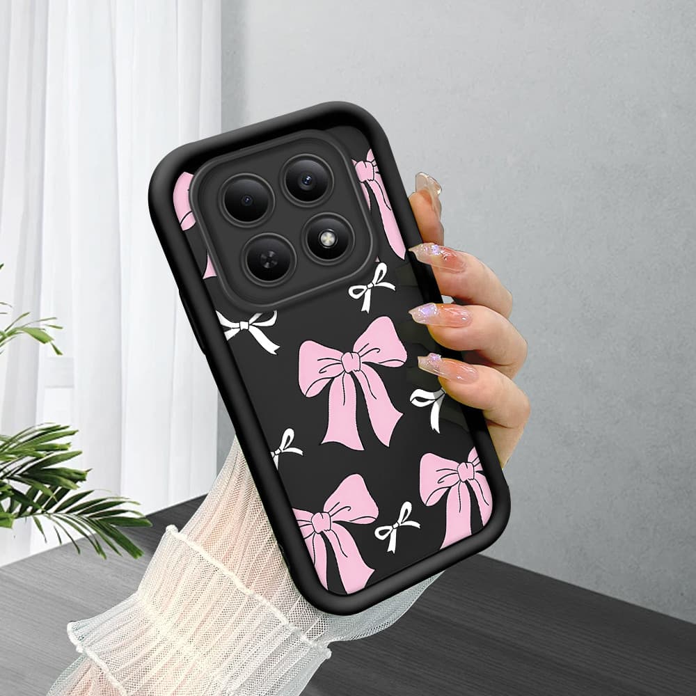 Capinha Capa De Celular Macia Para Xiaomi Redmi Note 15 4G 5G Normal Silicone Protetora Preta Case 5759 TYB