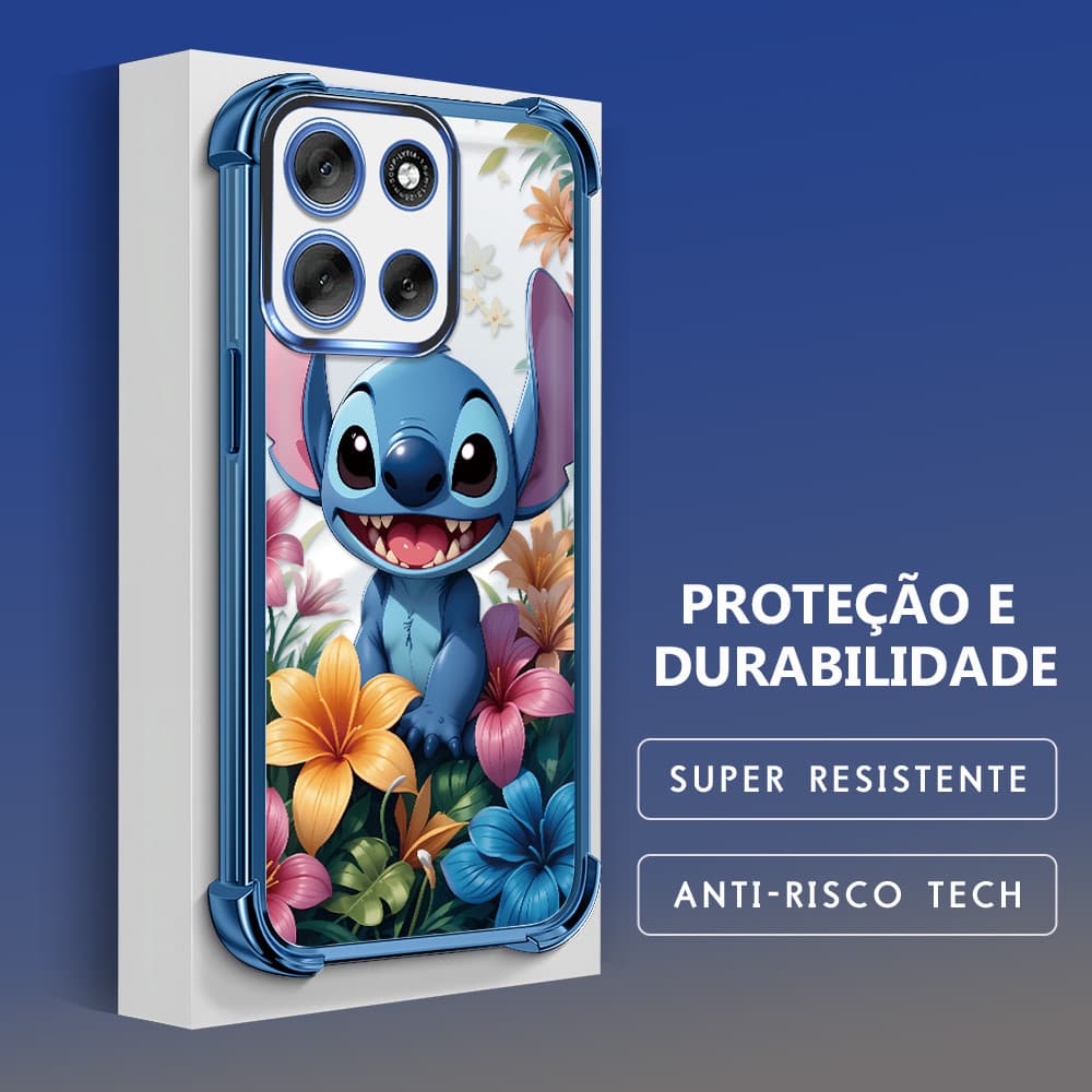 Capa Para Motorola Moto G56 5G Capinha De Celular Macia Case Transparente Anti Choque TPU Normal Caso 0322 FS
