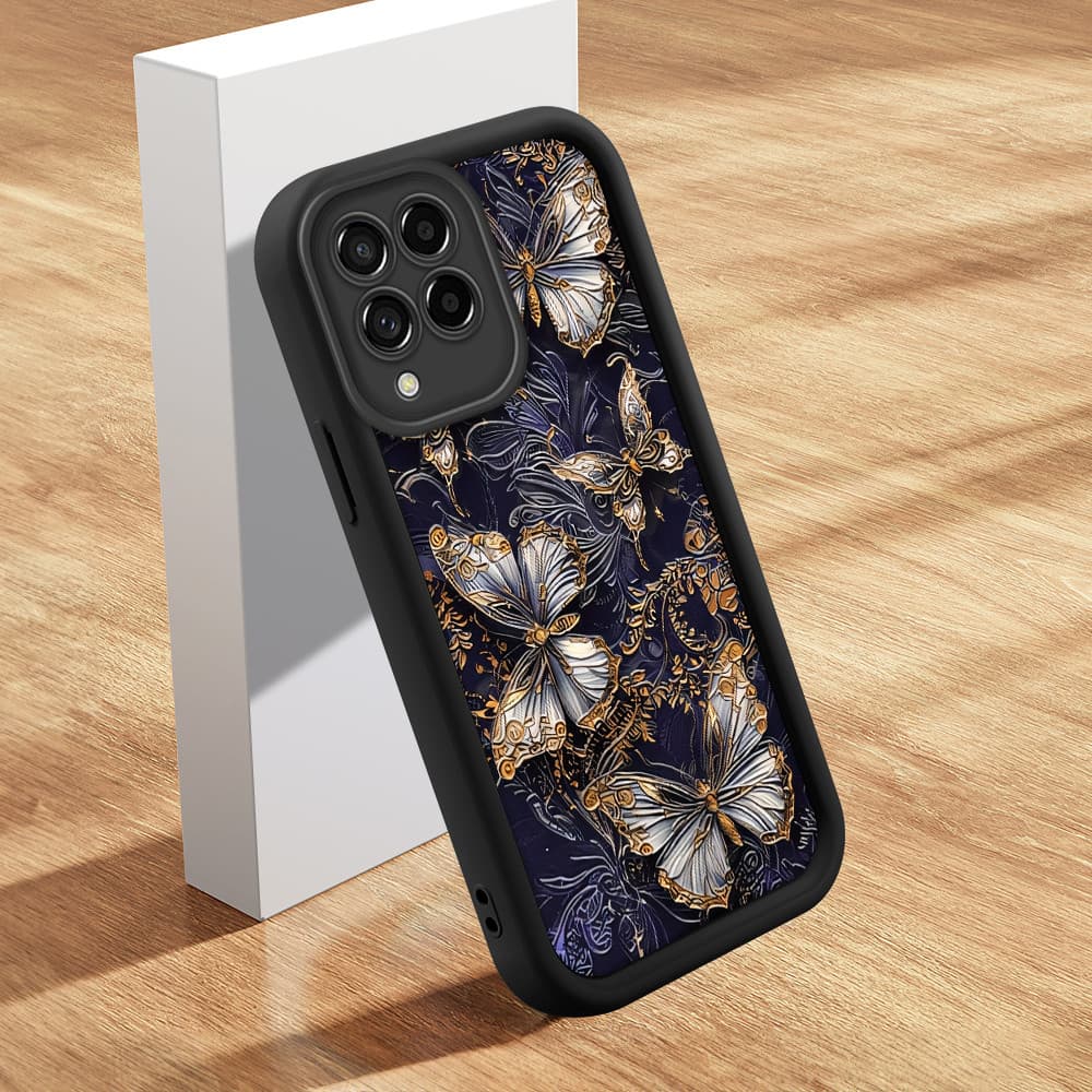 Capinha Macia Silicone Protetora Preta Case Para Samsung Galaxy M53 5G Capa De Celular BTY 7810