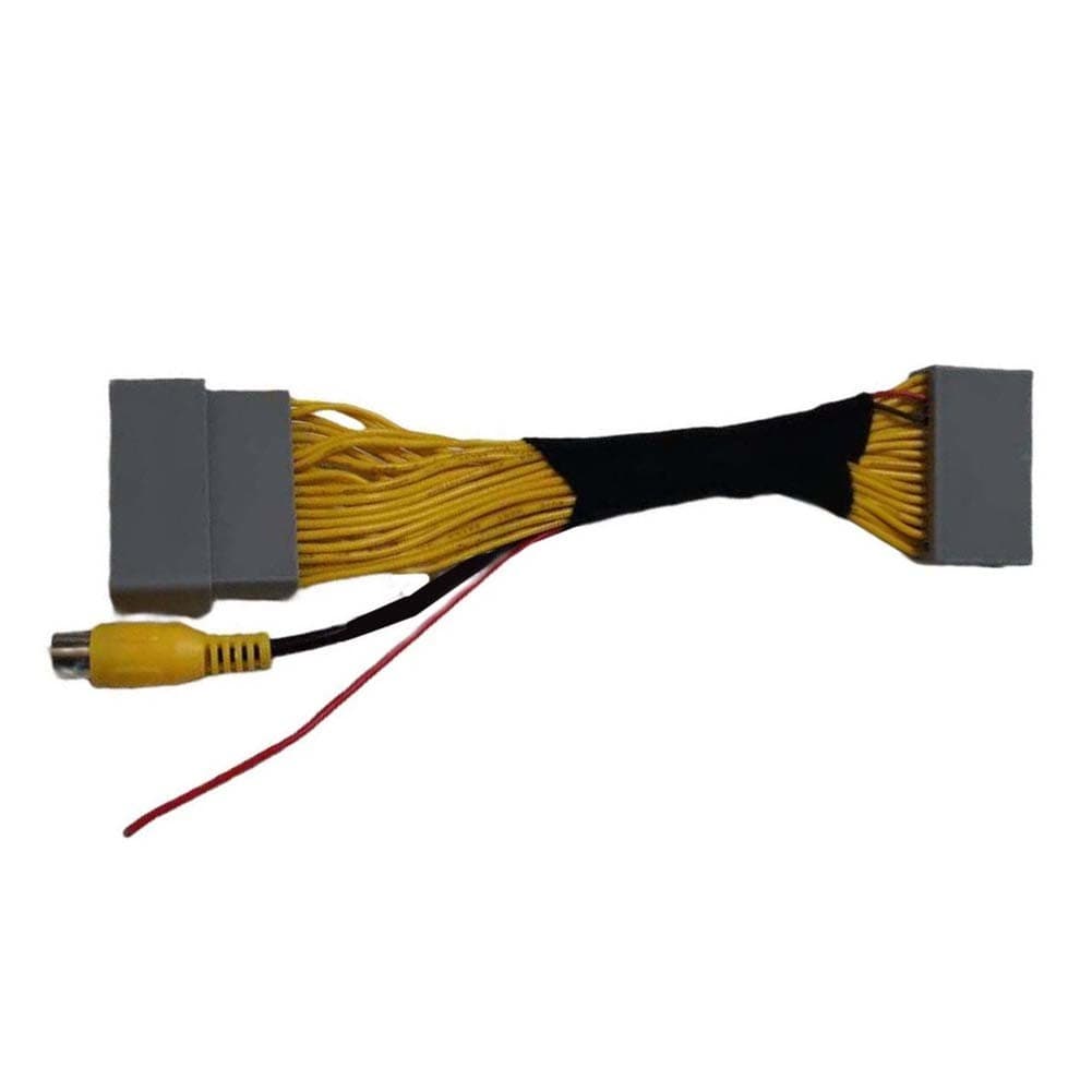 < SULA > Cabo Adaptador De 32 Pinos Para Honda Civic 2011 ~ 2016 Câmera De Visão Traseira Entrada De Vídeo Do Carro