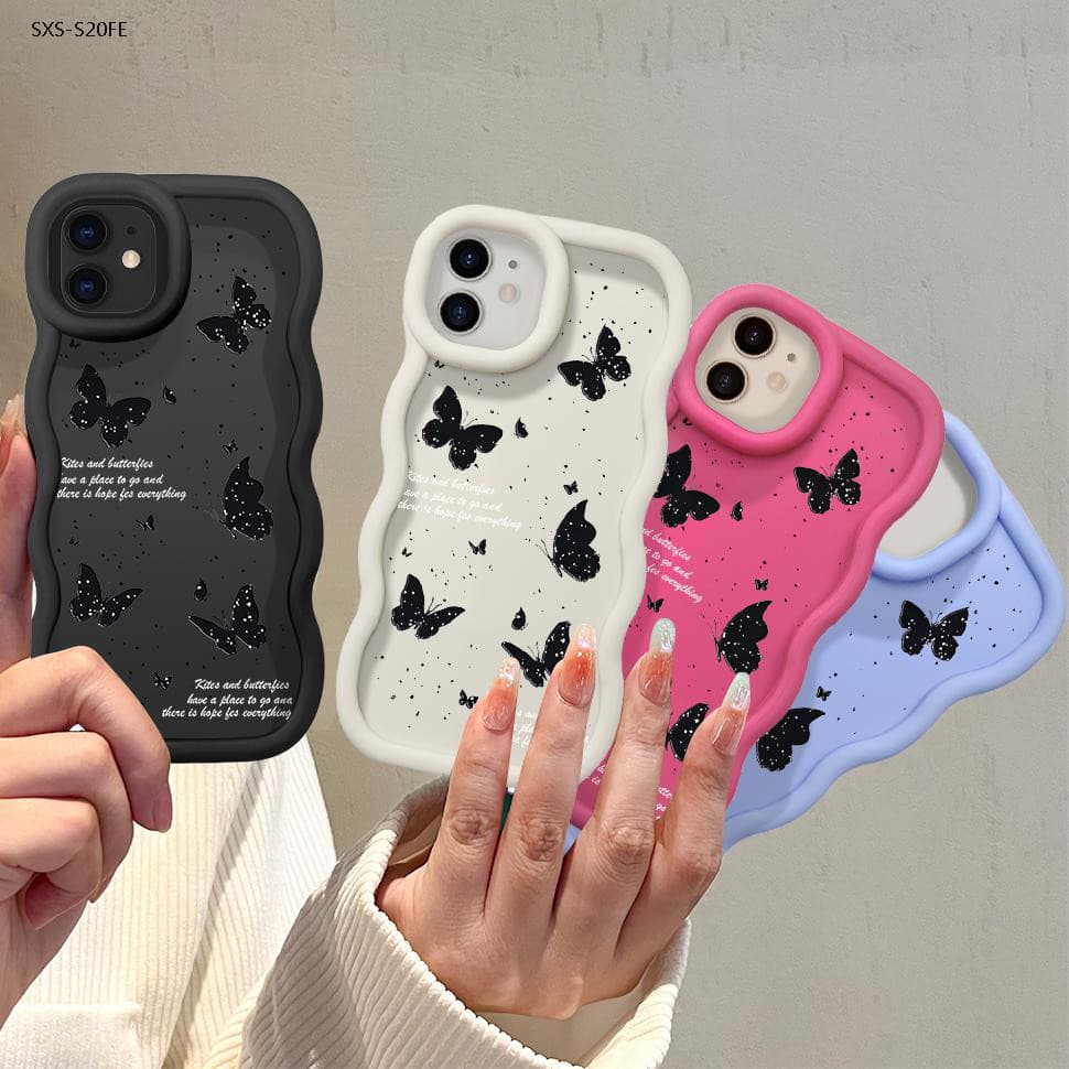 Capinha Para Samsung Galaxy S24 S23 S21 S20 FE 4G 5G Capa De Celular Silicone Macia Normal Telefone Case 0094 MKL