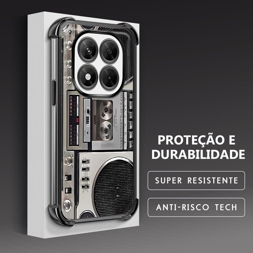 Capinha Para Xiaomi Redmi Note 14 Pro 5G Capa De Celular Anti Impacto De Case FS0905