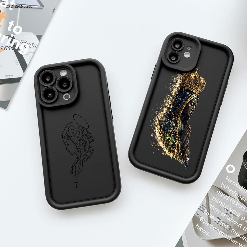 Capinha Nossa Senhora Para Realme Note 70 60 60X 50 70T Capa de Celular Macia TY8161