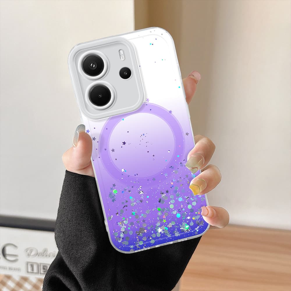 Capinha Capa Para Xiaomi Redmi Note 14 4G Kawaii Transparente Silicone De Celular 0334TSY