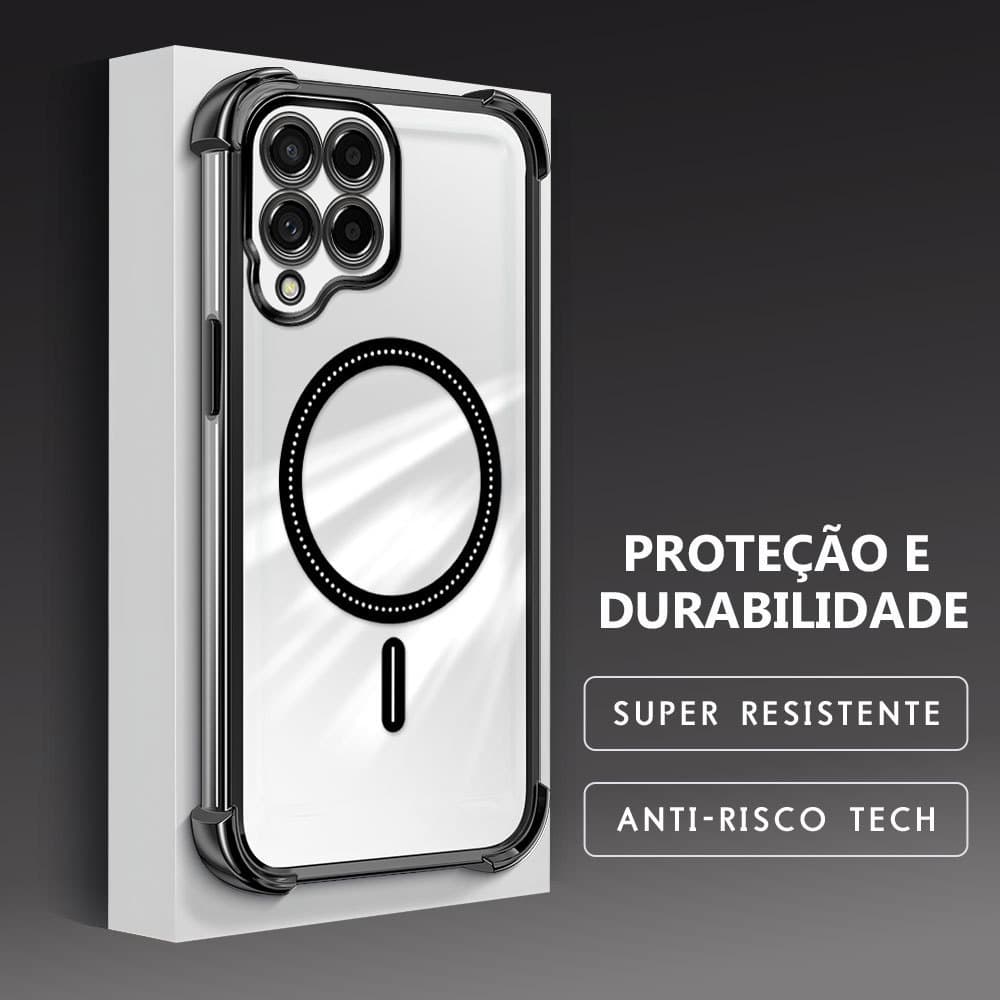 Capinha Anti-Queda Transparente Para Samsung Galaxy M53 5G Capa De Celular Macia Design Minimalista FS0842