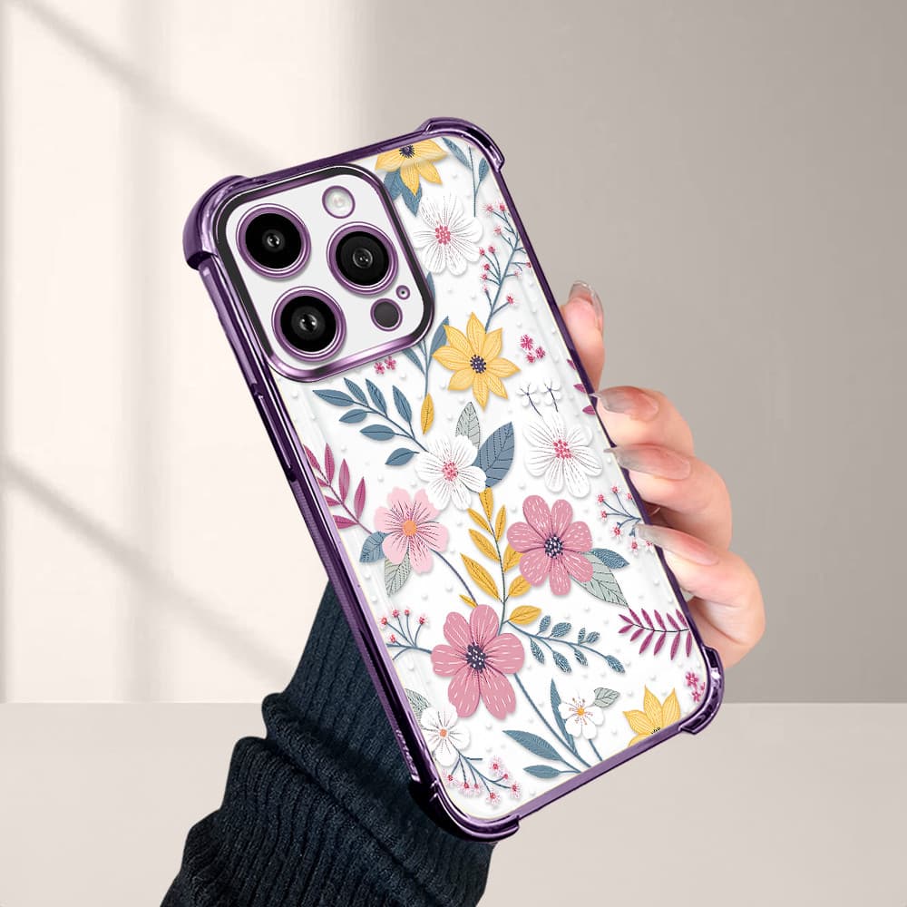 Capinha Capa Anti Impacto Transparente Luxo Para iPhone 14 Pro Case De Celular SJ 0135