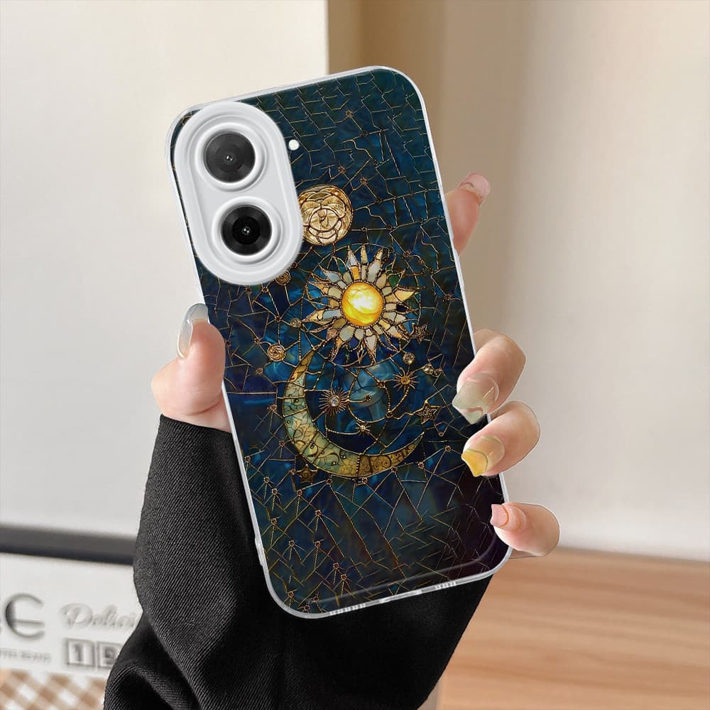 Capinha Brilhosa Para Xiaomi Redmi A5 4G Capa De Celular Macio Simples Transparente Case 0285 TSY
