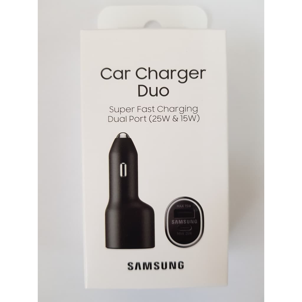 SAMSUNG Carregador Veicular Super Rápido 40W USB dupla - Preto EP-L4020