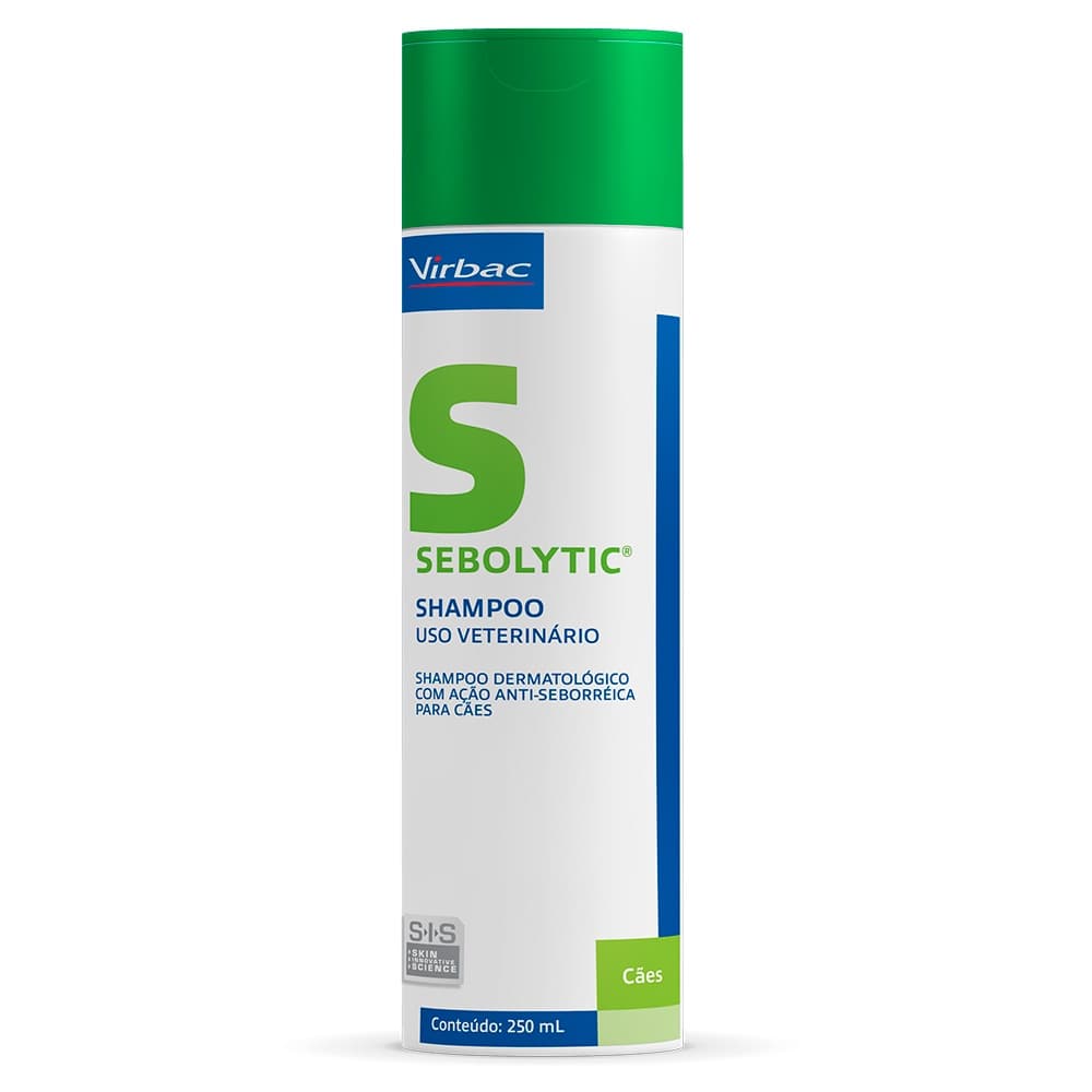 Sebolytic Sis Shampoo Para Cães ? 250ml