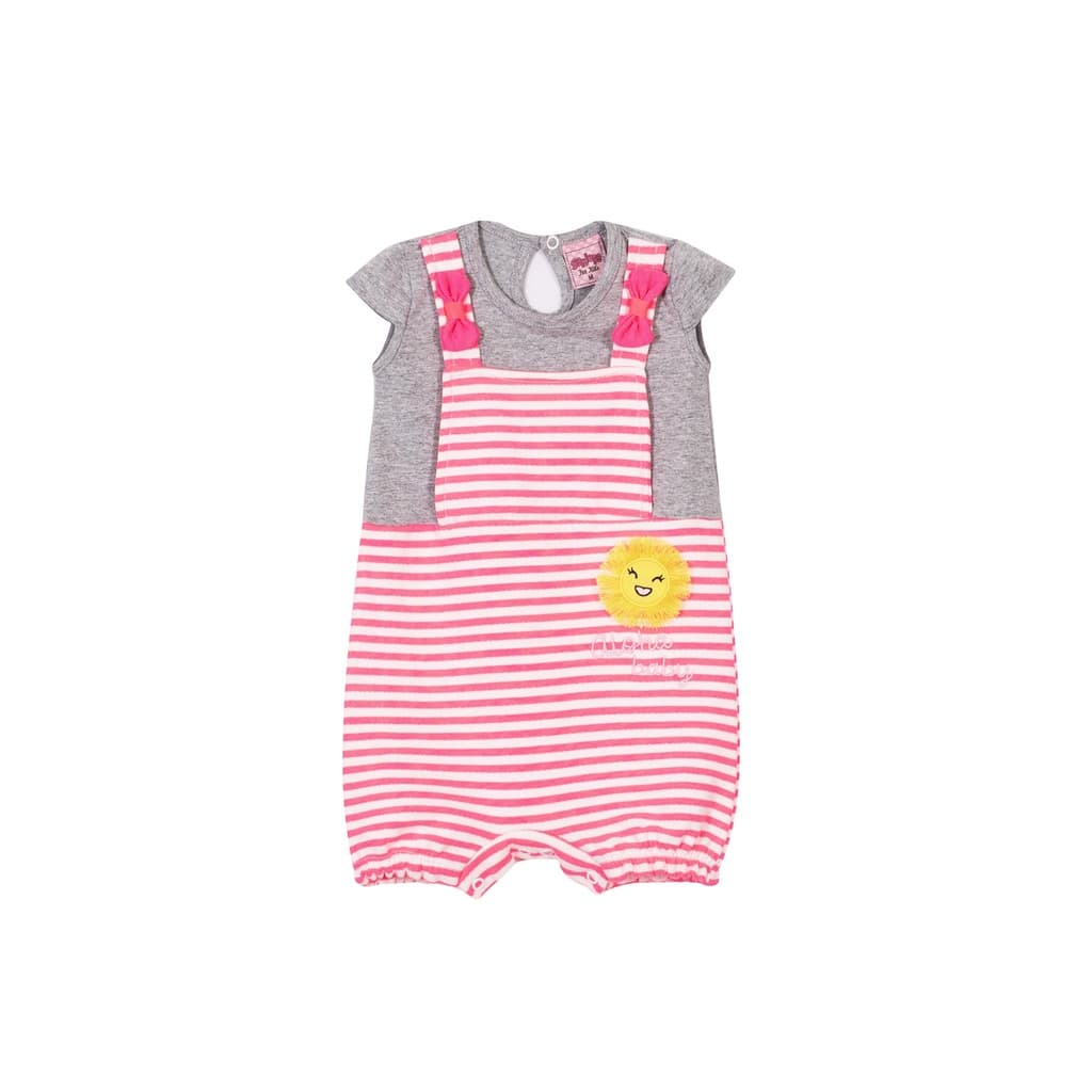Roupa De Bebe Menina Macacão Bebê Verão