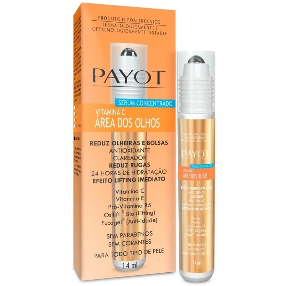 Sérum Anti-idade Área Dos Olhos Vitamina C Payot 14ml