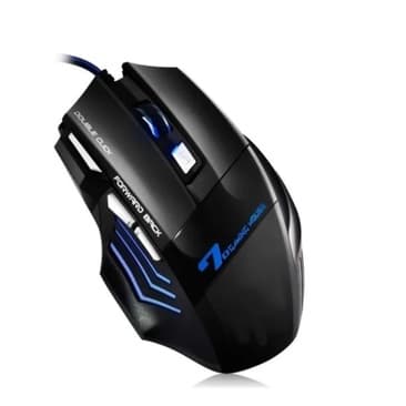 Mouse Gamer X7 Optico Gaming 2400dpi USB Com 7 Botoes e iluminacao LED para computador e notebook