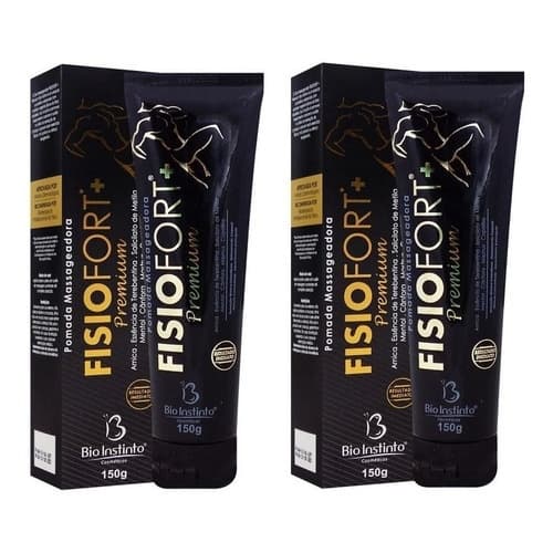 Kit 2 Pomada Fisiofort Premium - Mentol