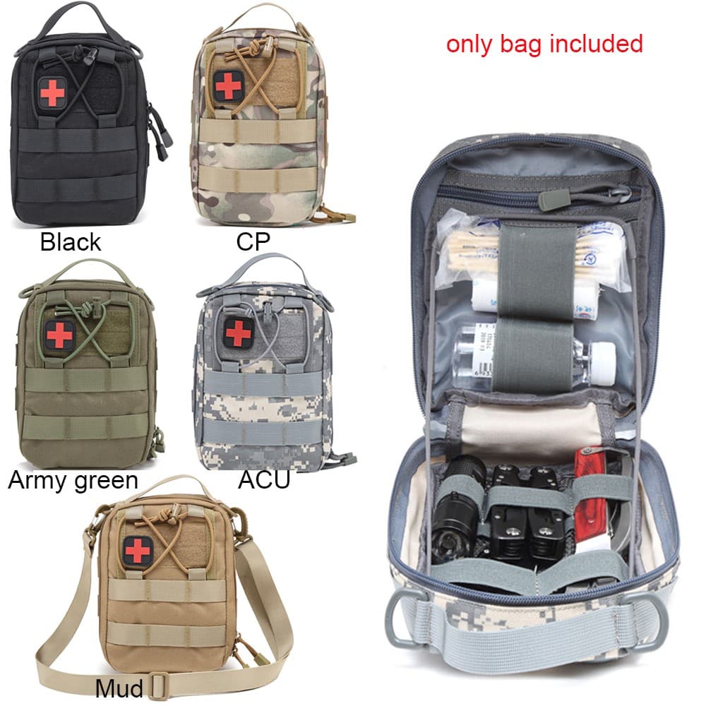 Kit De Primeiros Socorros 1000D EDC Molle Survival EMT Bolsa IFAK Sling Caminhadas Esportes Ao Ar Livre