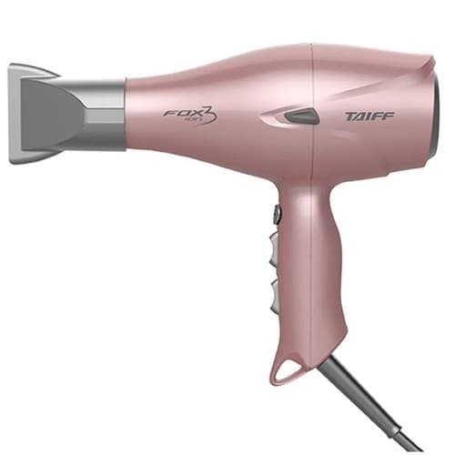 Secador Cabelo Profissional Taiff Fox Ion 3 Rose 127v