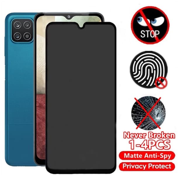 Protetor de tela de proteção anti-spy para samsung a10 a20s a21s a11 a12 privacidade para samsung galaxy a71 a51 a52 M62  M52 5G a02s a03s