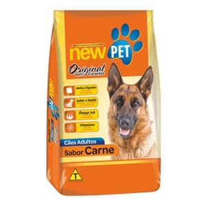 Ração Racao de cachorro New Pet 15 kg