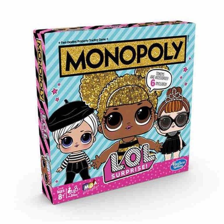 Jogo - Monopoly - LOL Surprise - Hasbro Jogo de Tabuleiro Familia Amigos