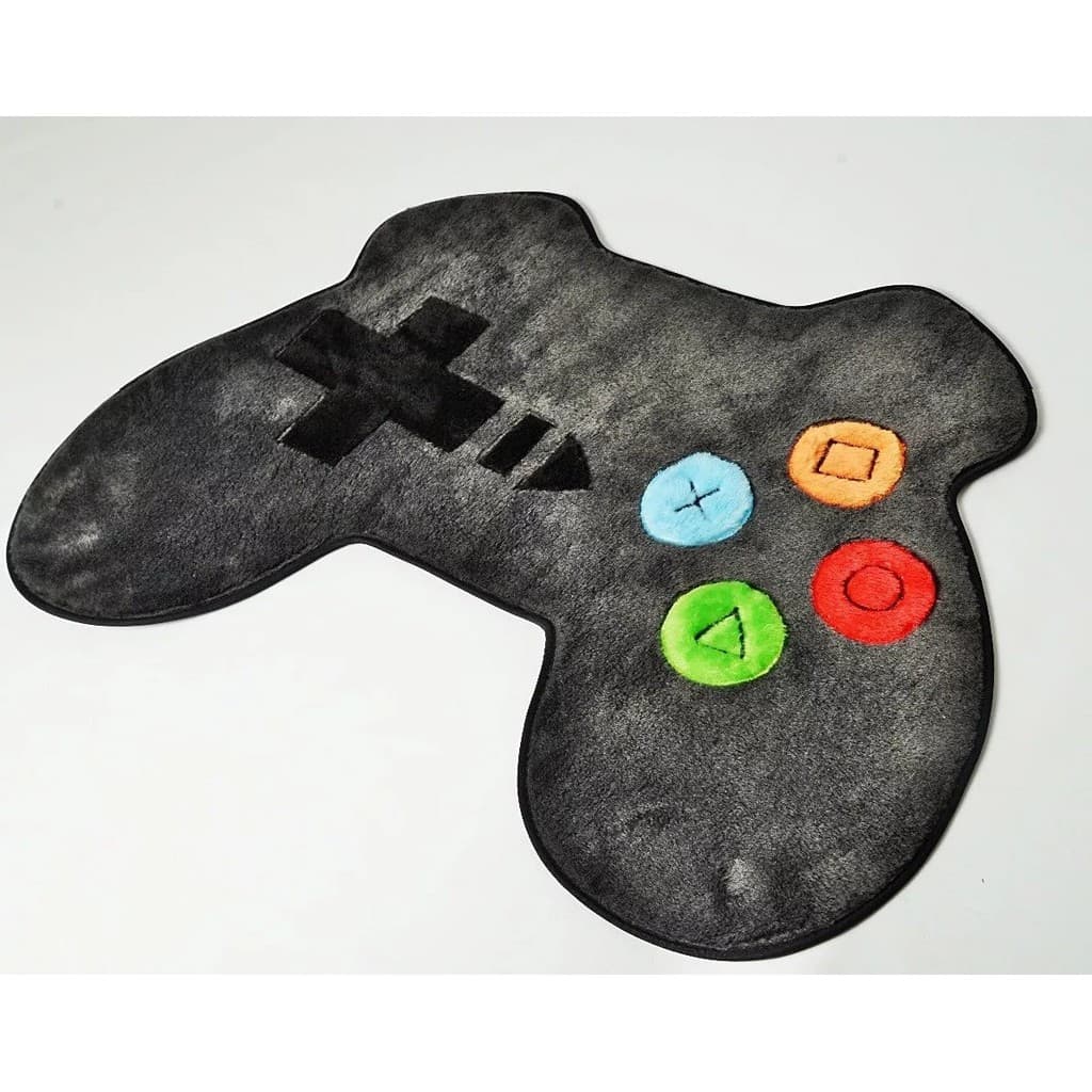 Tapete Gamer Formato Controle De Video Game Grafite Promoção