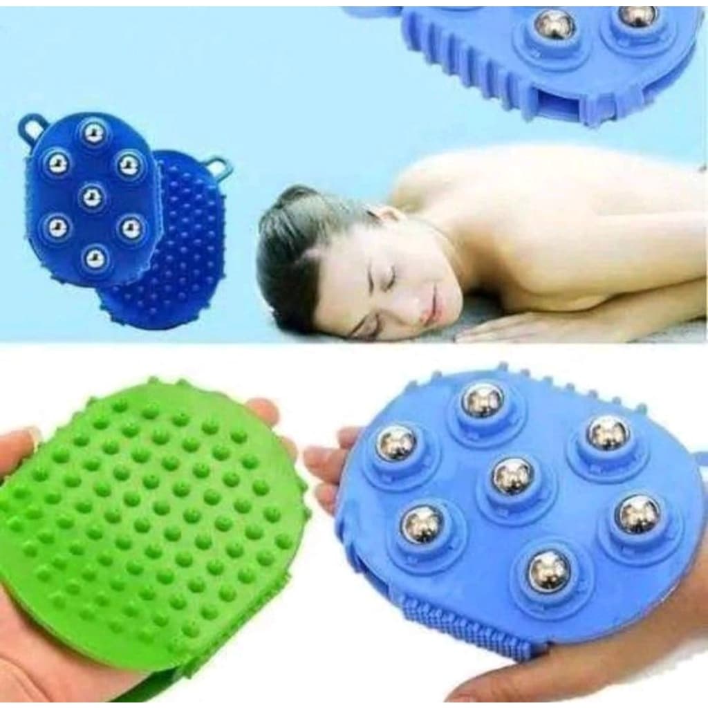 7 Bolas Massagem Corpo Luva Rolo Bola Anti-Celulite Alivio Dor Muscular Massageador Relaxar