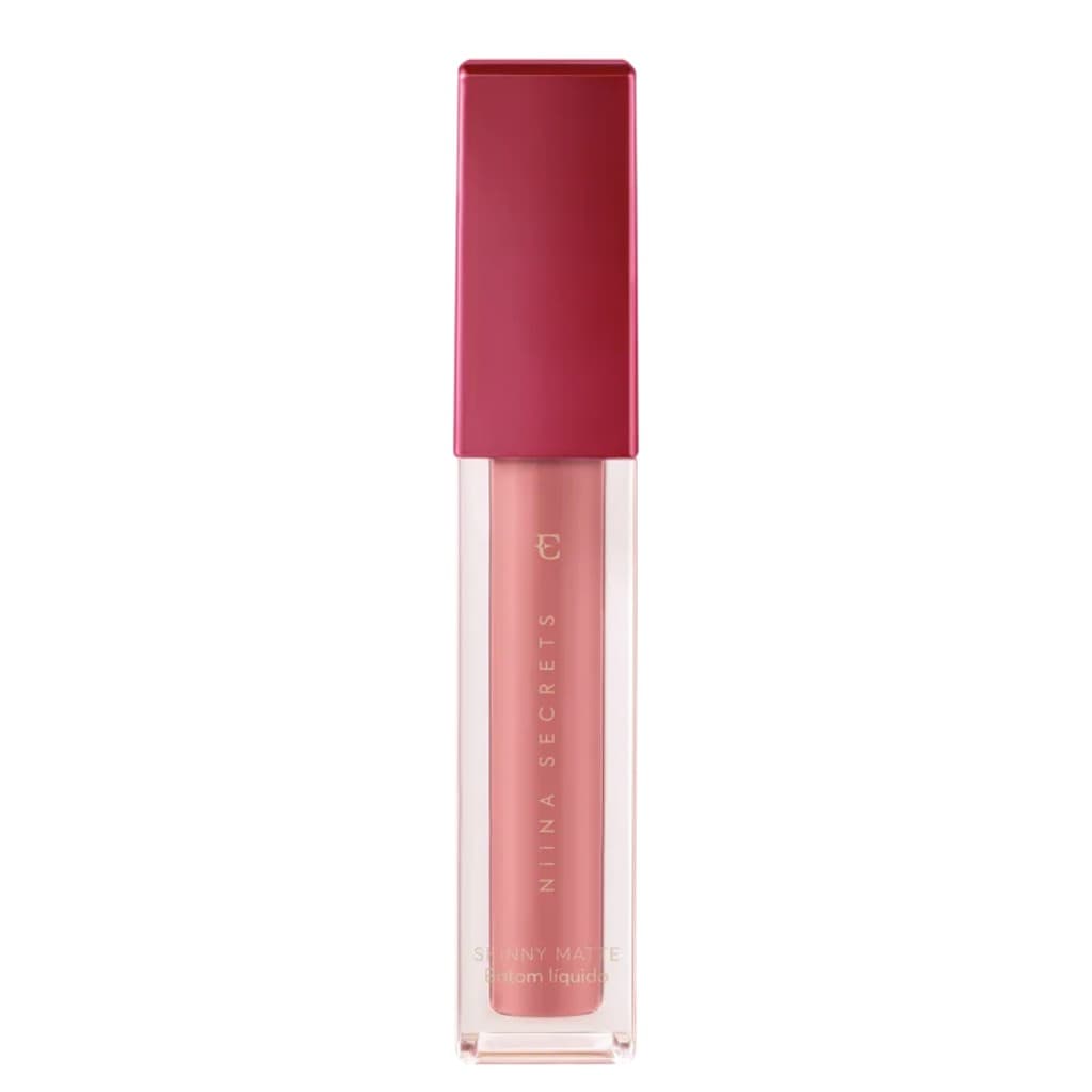 Eudora Niina Secrets Skinny Matte Rose Gardênia - Batom Líquido 4ml