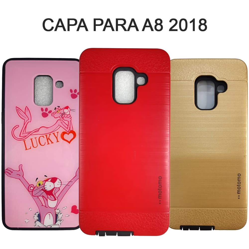 Capa Para Celular Samsung A8 2018 Vários Modelos - Capinha Samsung A8 2018 Personalizada